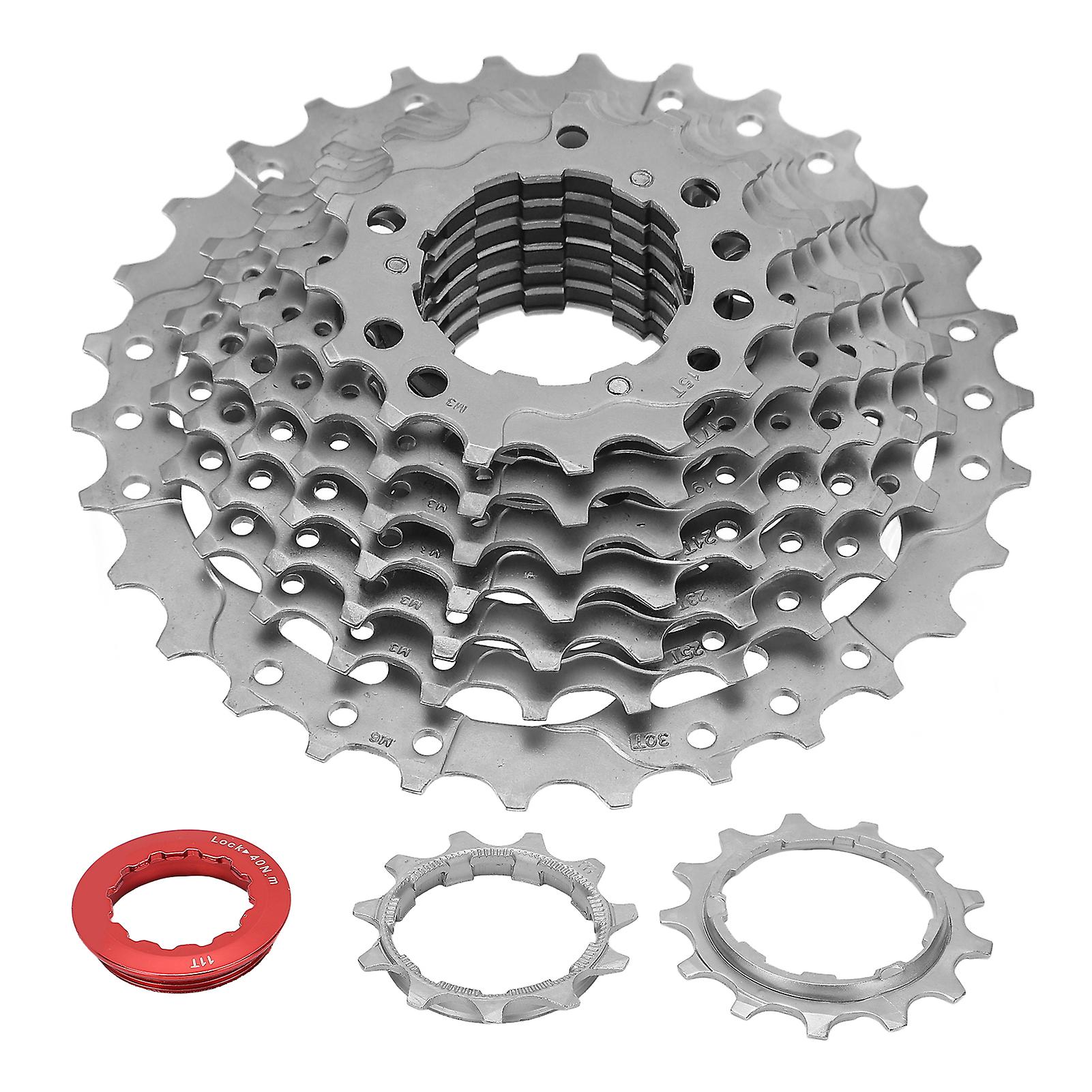 9 Speed 1130t Cassette Freewheel Multi Layer Plating Bicycle Freewheel For Road Cycling