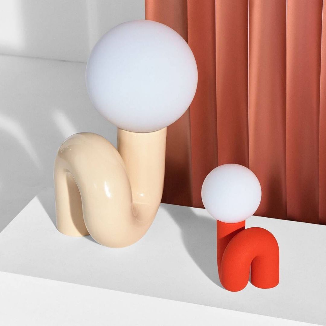 Playful N Shape Table Lamp