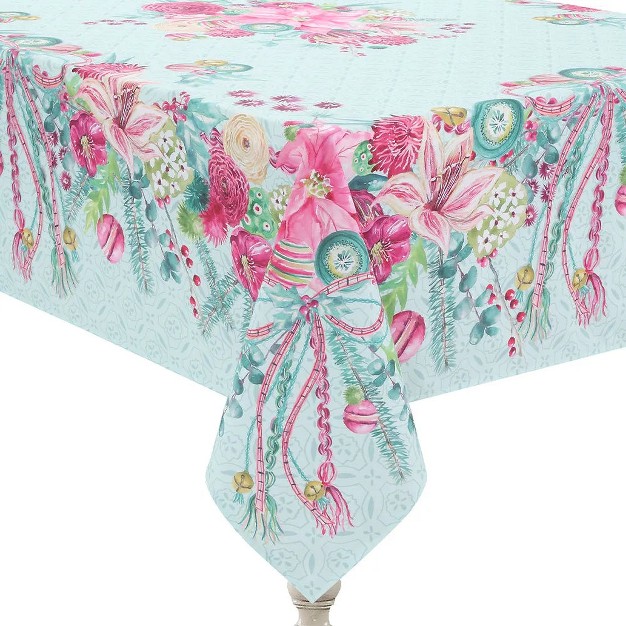 Laural Home Boho Christmas Rectangle Tablecloth