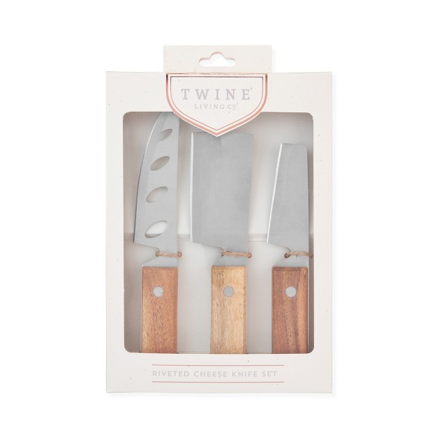 Rustic Cheese Set By Twine