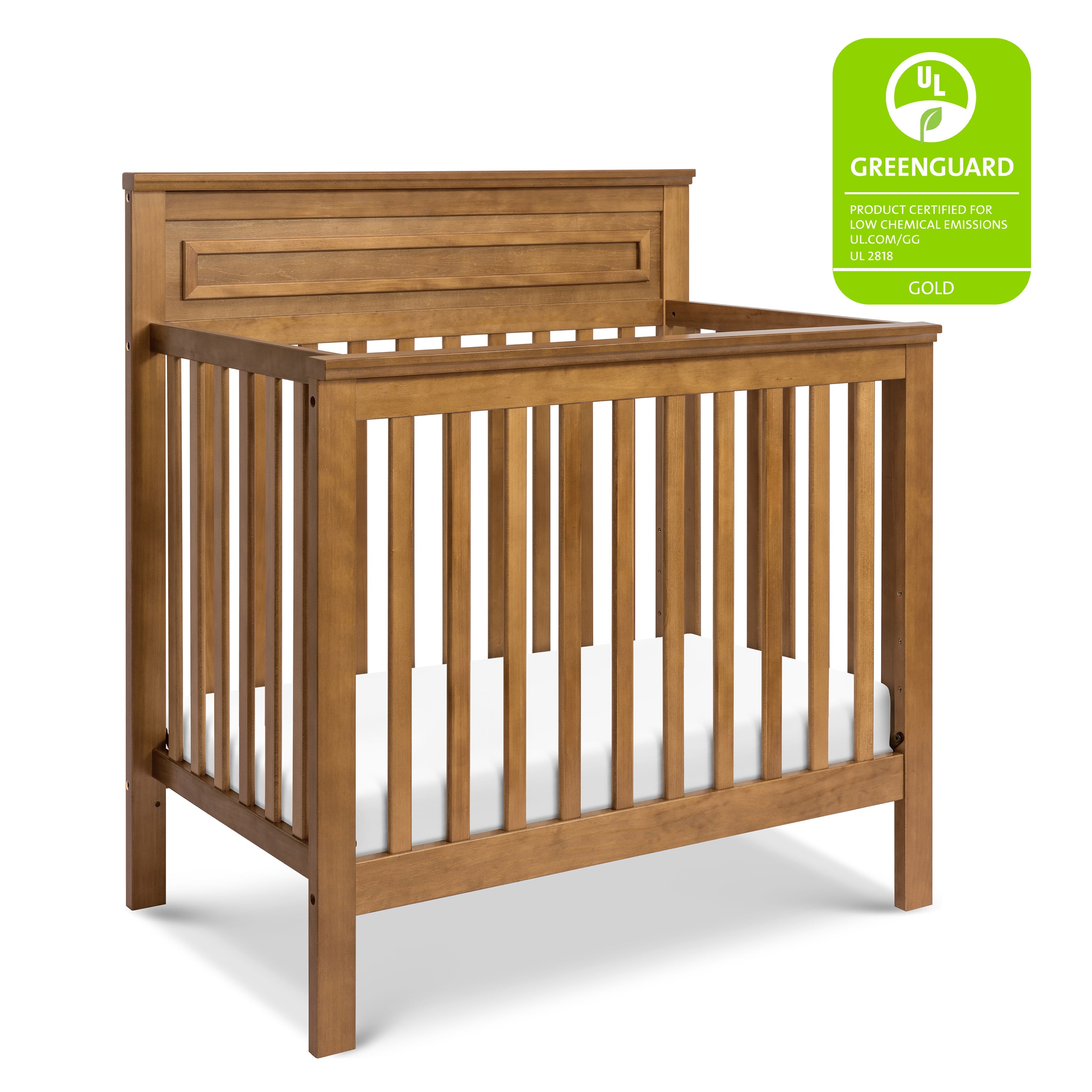 DaVinci Autumn 4-in-1 Mini Crib and Twin Bed, Chestnut