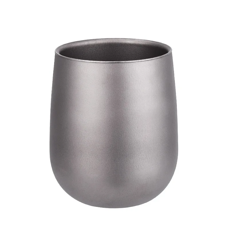 Wholesale customized high quality outdoor camping titanium pot hiking tableware