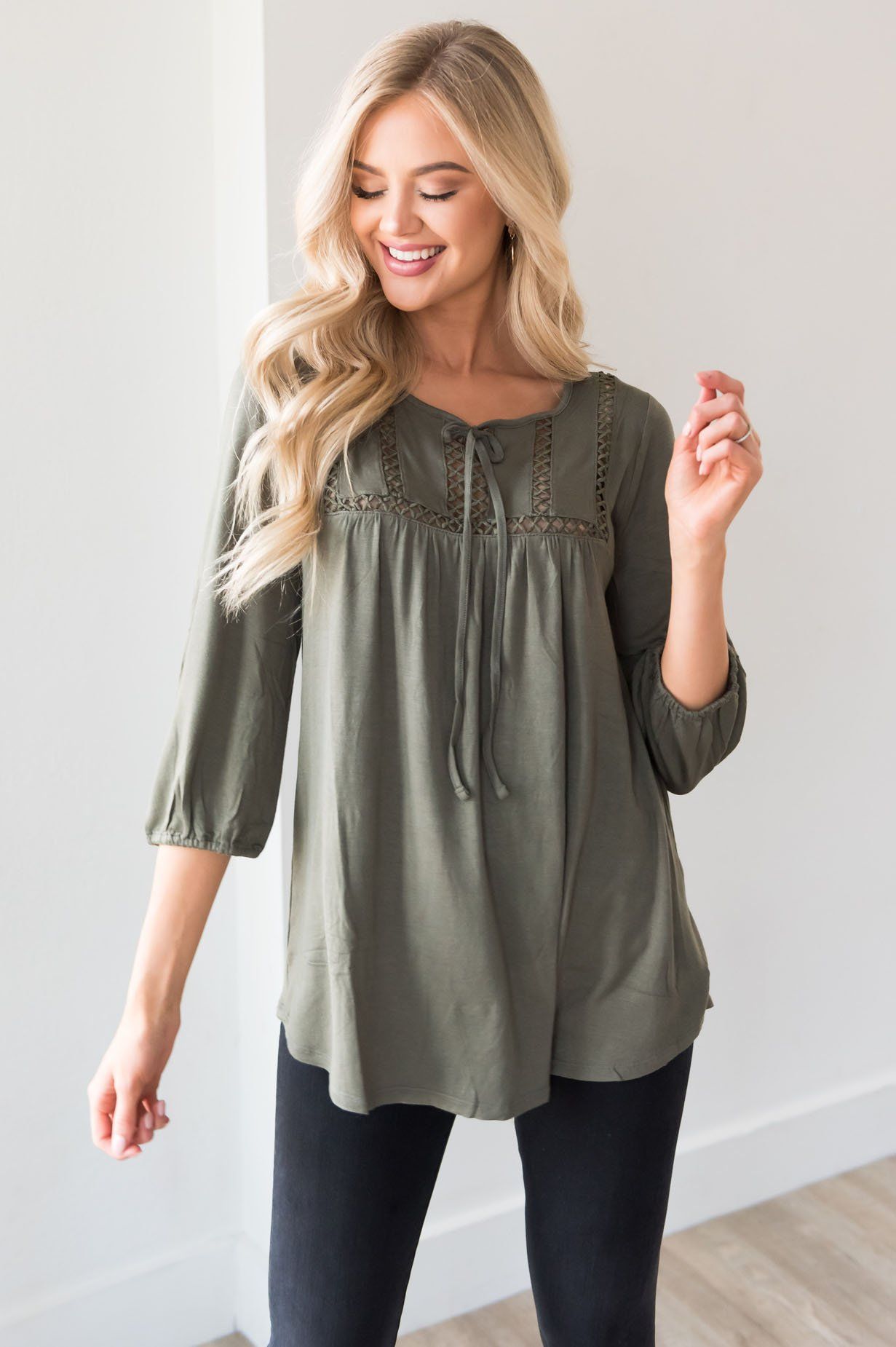 Always On My Mind Modest Layering Top