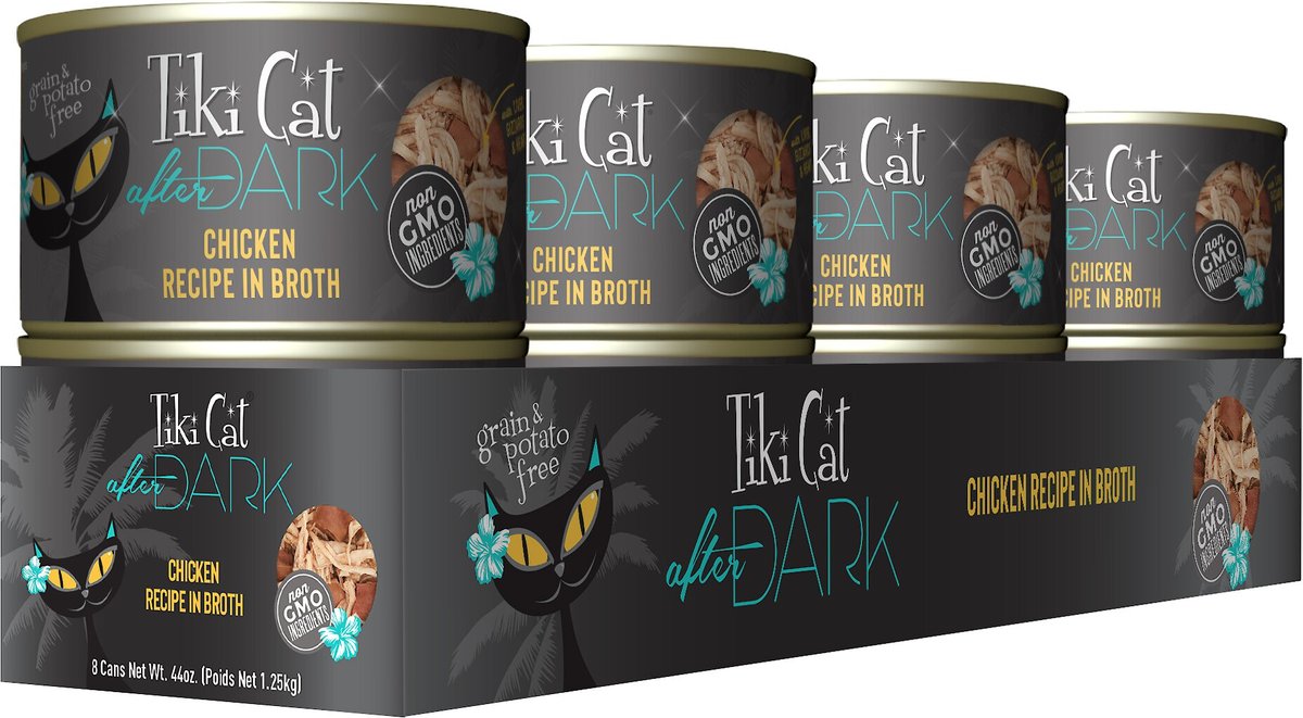 Tiki Cat After Dark Chicken Canned Cat Food