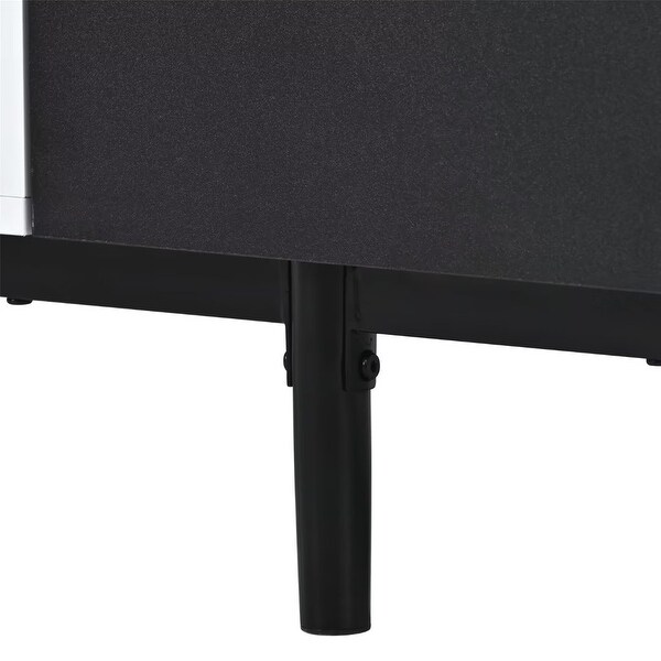 TV Stand for 80'' TV with 3 Doors，Entertainment Center - 83 inches