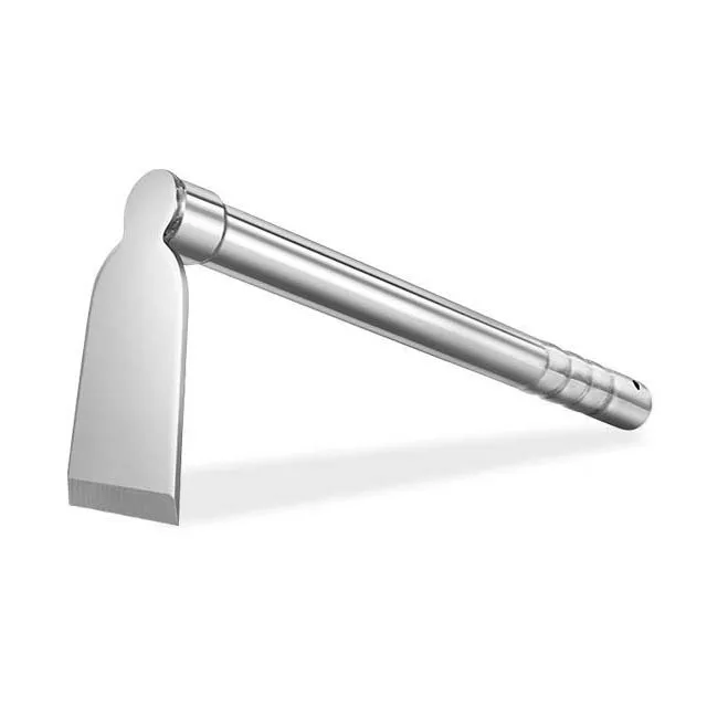 Wholesales Hot Sale Chinese Small Stainless Steel Dual Headed 4 Prong Garden Hoe Fork Hand Weeding Tool Manufacturer