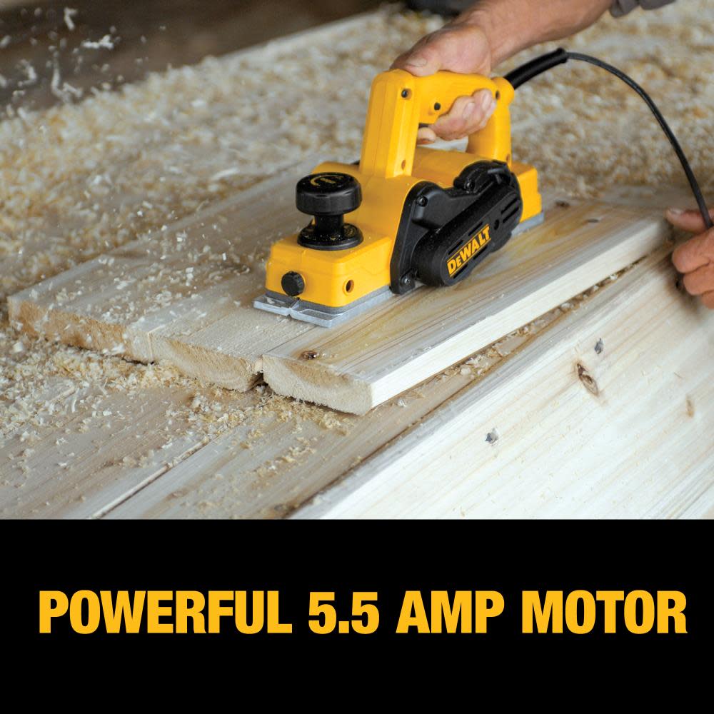 D26676 DEWALT 5.5 Amp 2-Blade Planer ;