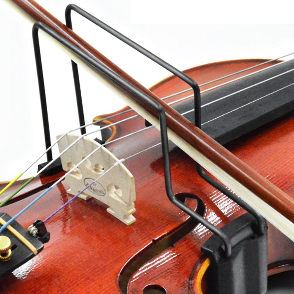 Dual Steel Track Abs Clamp Violin Clamp Bow Straightener 4/4 Violin Player Arm Corrector Tool