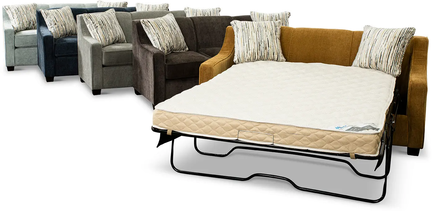 Marinette Gray Convertible Full Sleeper Sofa