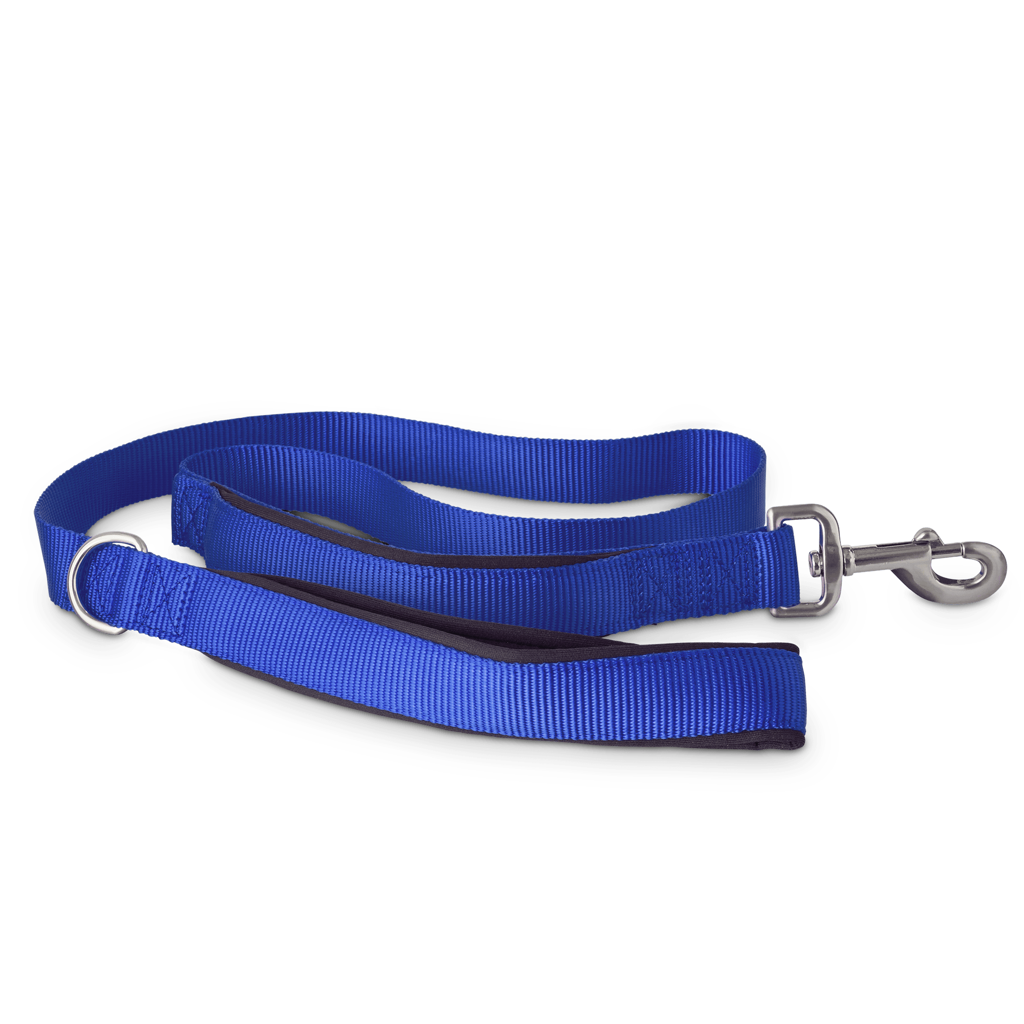 YOULY The Champion 2-in-1 Blue Dog Lead， 4 ft.