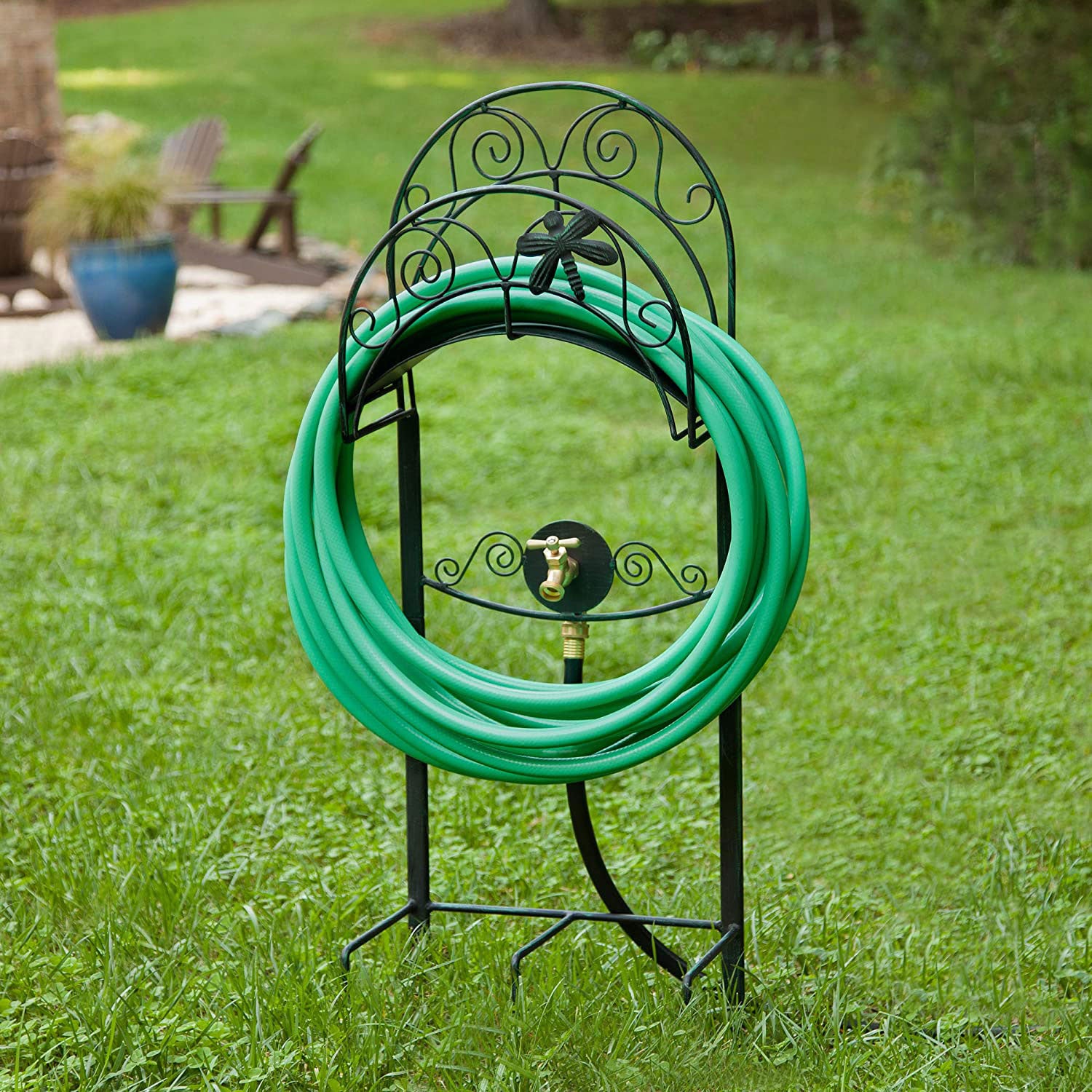 Liberty Garden 125' Dragonfly Hose Stand