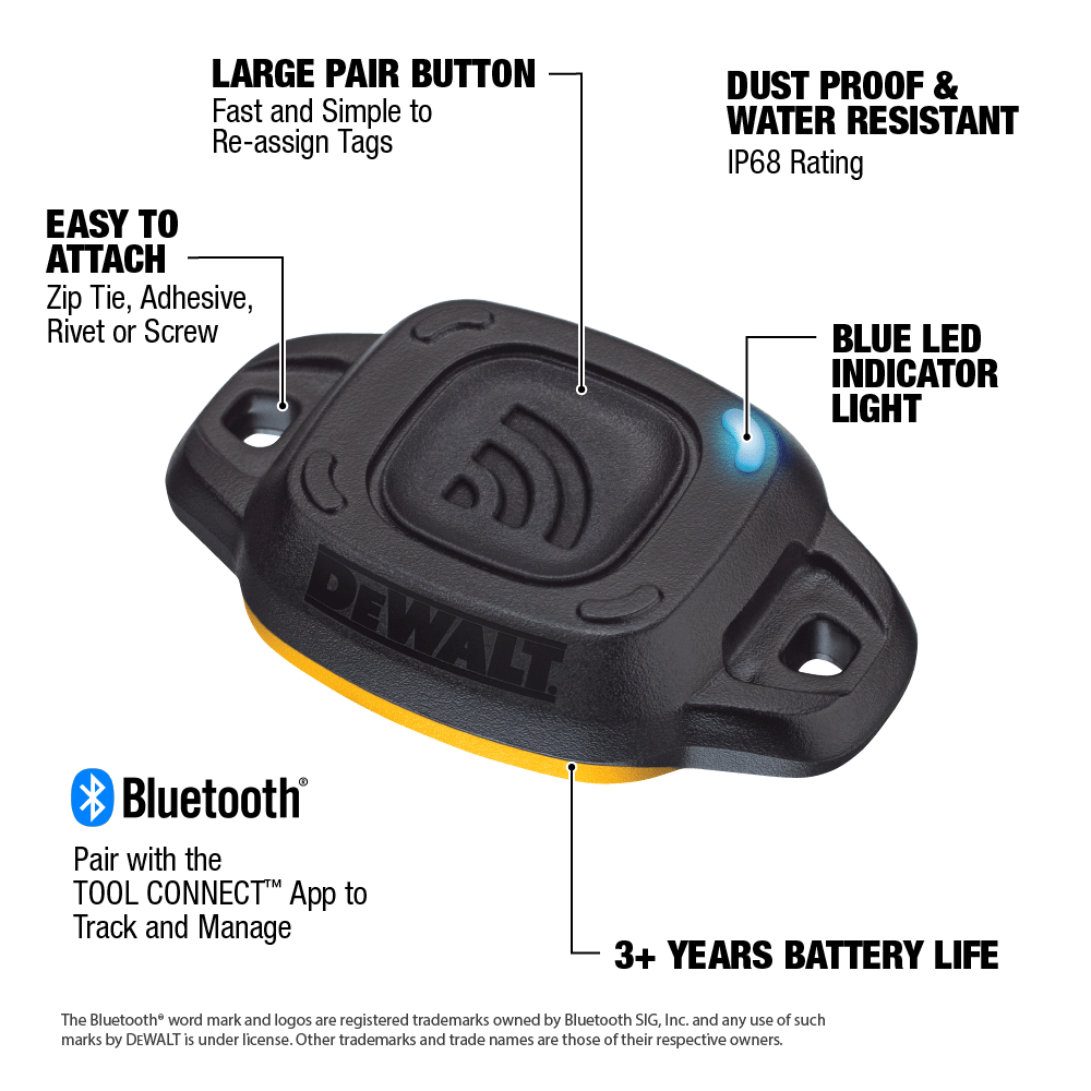 DW Tool Connect Tag 4 Pack DCE041-4 from DW