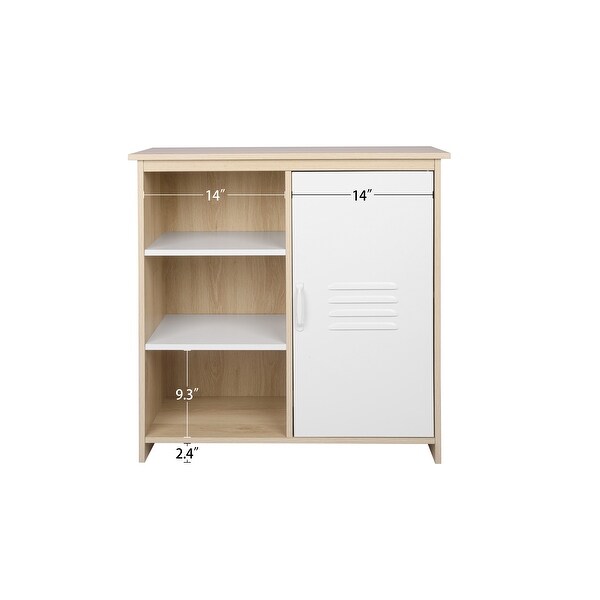 storage cabinet， Free Standing Entryway Cupboard Space saver Cabinet， Home Small Spaces 1 Door Accent Cabinet