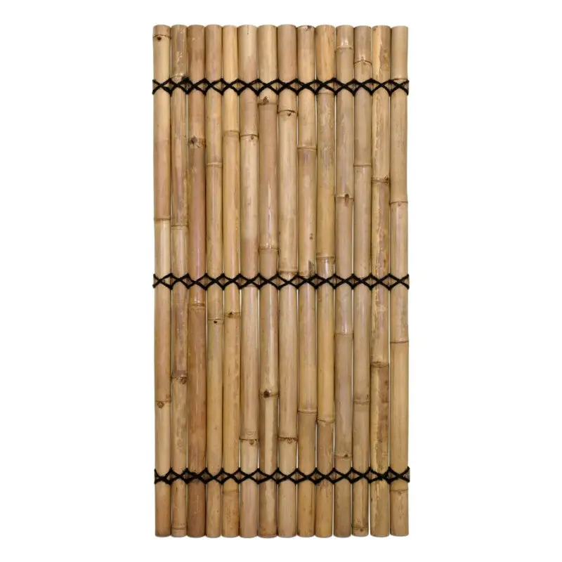 Half Round Bamboo fence for garden Bamboo from Vietnamese plantations easy to assemble environmentally friendly