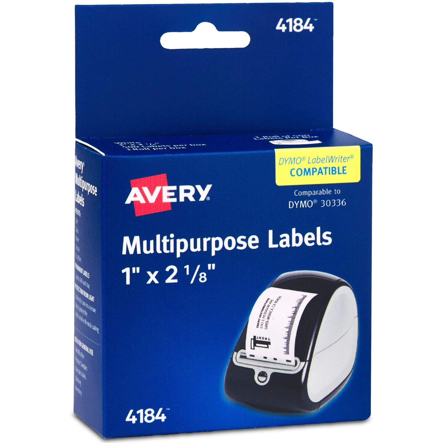 Direct Thermal Roll Labels by Avery AVE04184