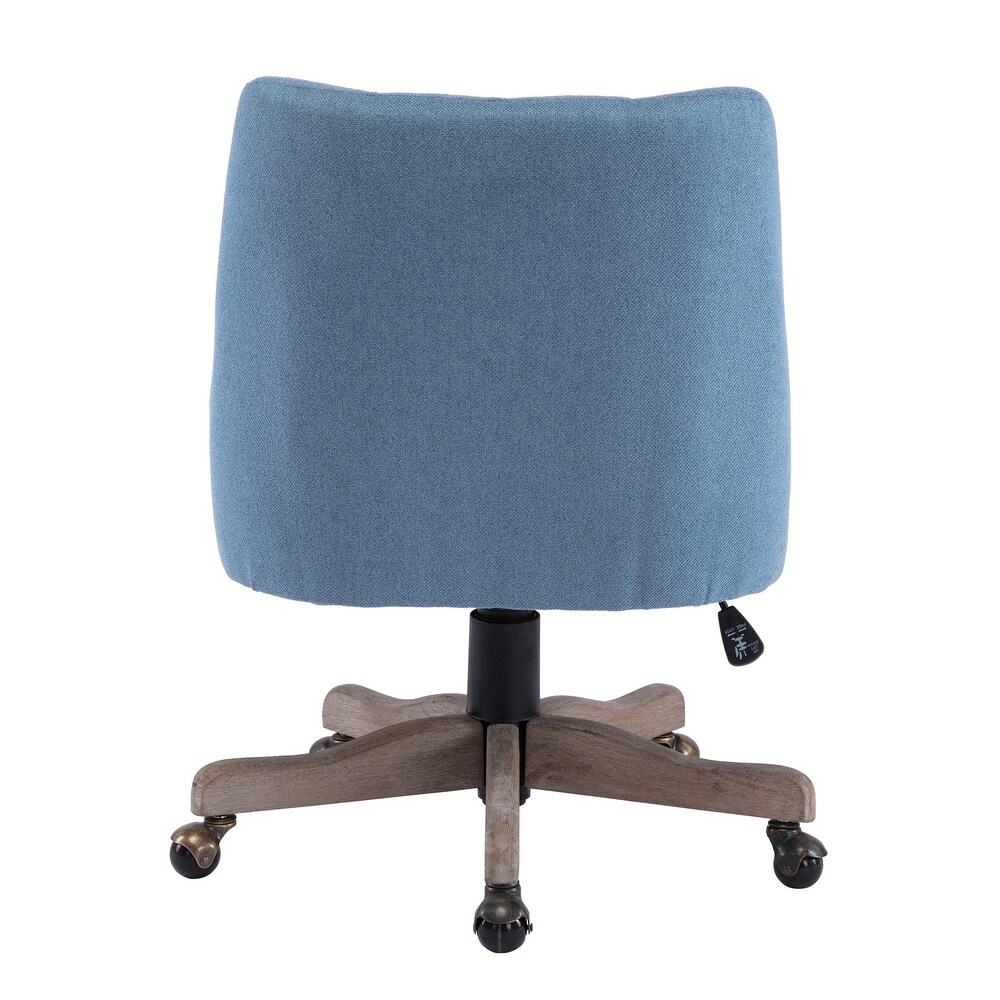 Tufted Accent Chairs Swivel Desk Chair Computer Chair for Living Room