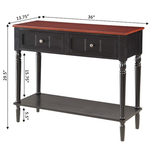 Copper Grove Lantana 2 Drawer Hall Table with Shelf