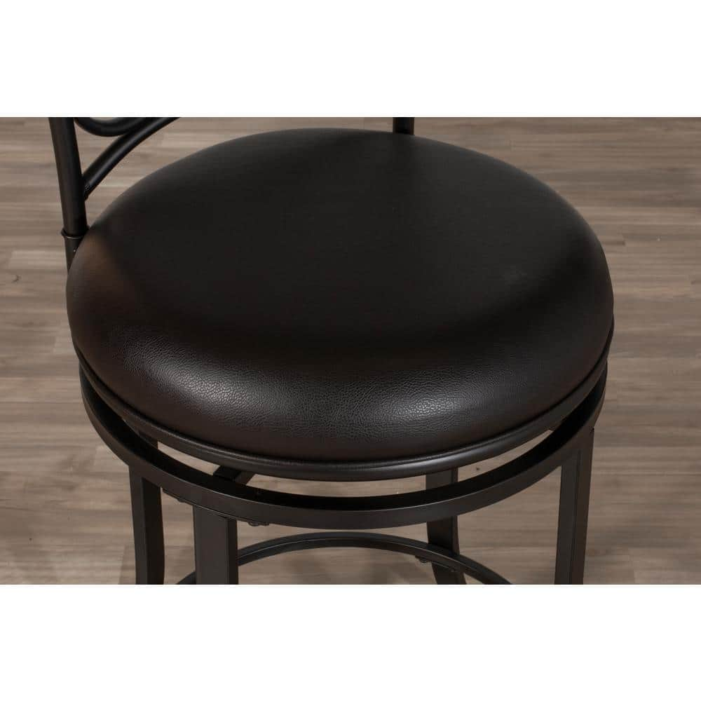 Hillsdale Furniture Trevelian 30 in. Dark Coffee Bar Stool 63507