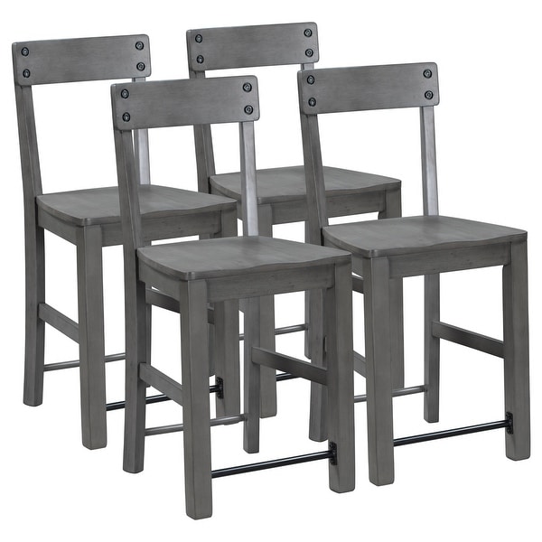 Counter Height Dining Chairs，Set of 4