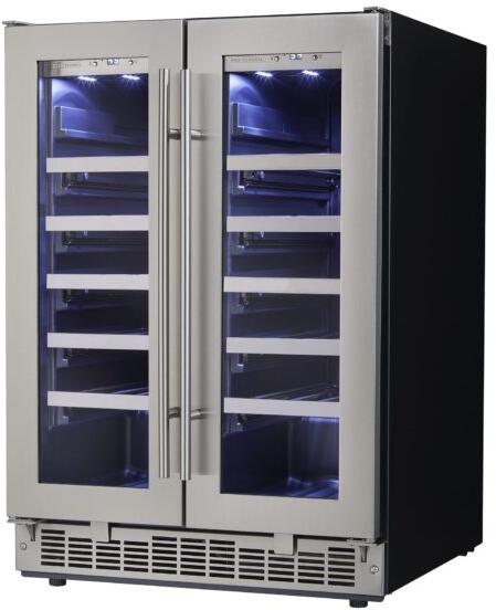 Danby DWC047D1BSSPR Silhouette Series 24 Inch Stainless Steel Napa Wine Cooler