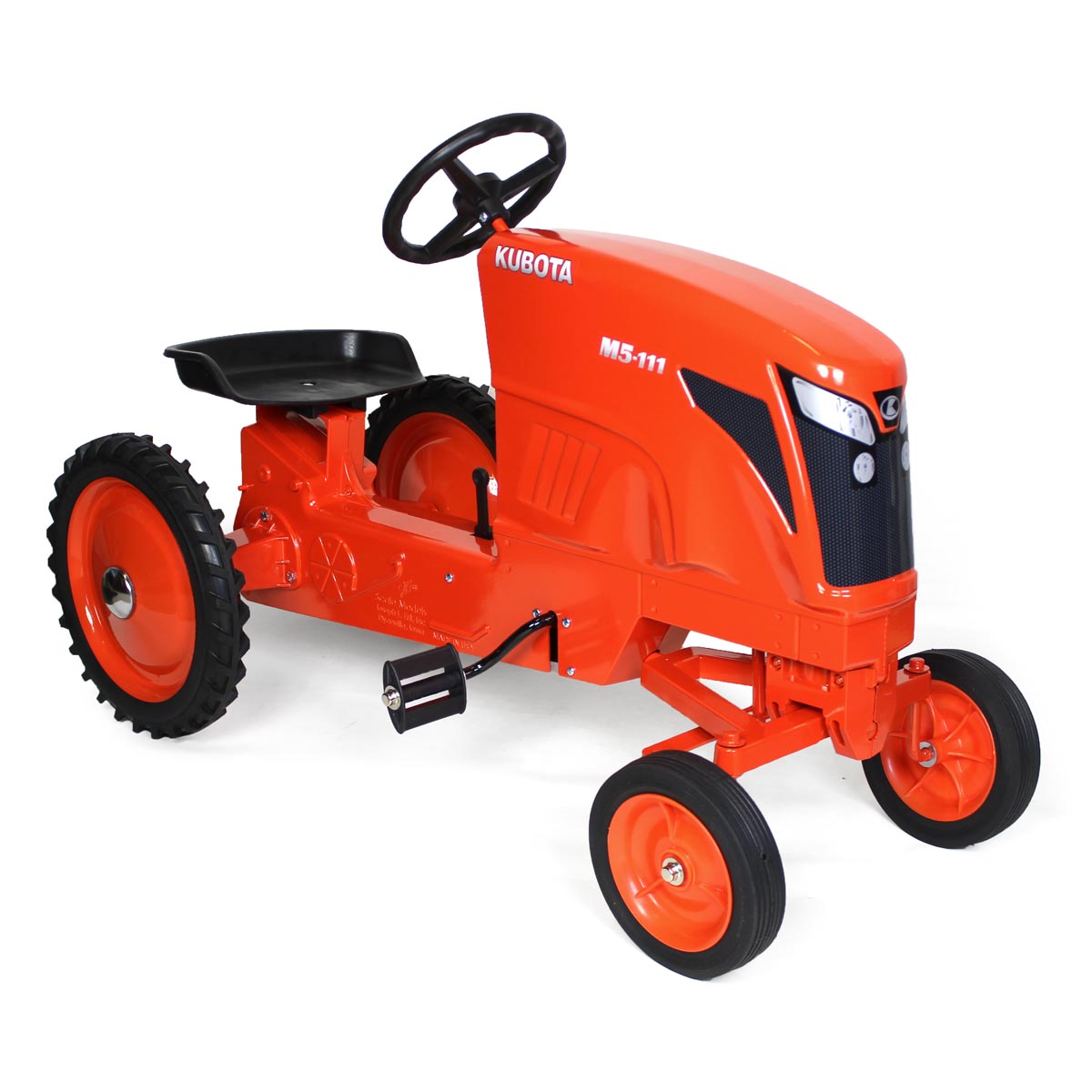 Scale Model Toys Kubota M5-111 Diecast Metal Full Size Wide Front Pedal Tractor 77700-06374