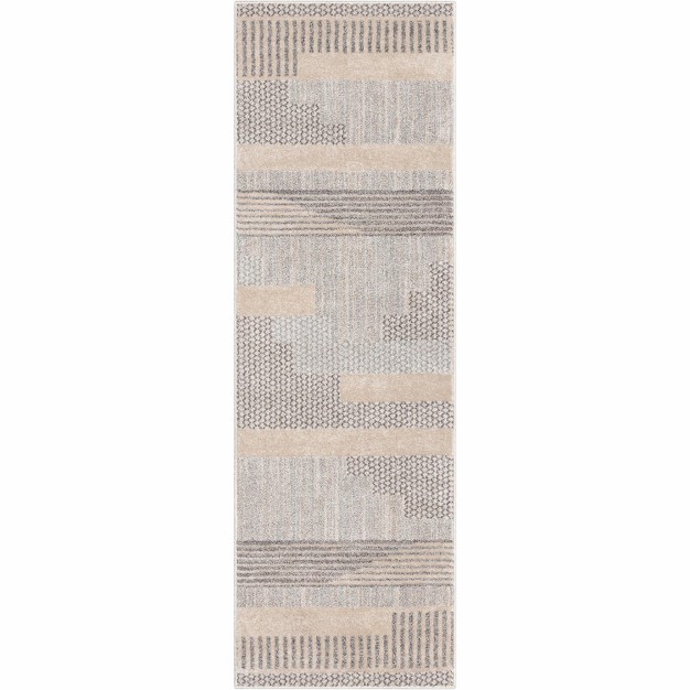 Well Woven Brer Abstract Geometric Area Rug