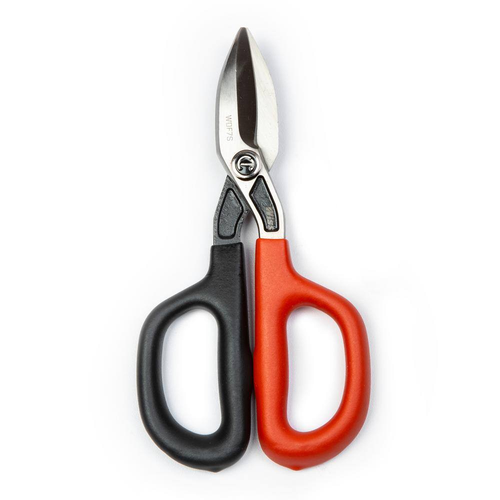 Wiss 7 in. Straight-Cut Drop Forged Tinner Snips WDF7S