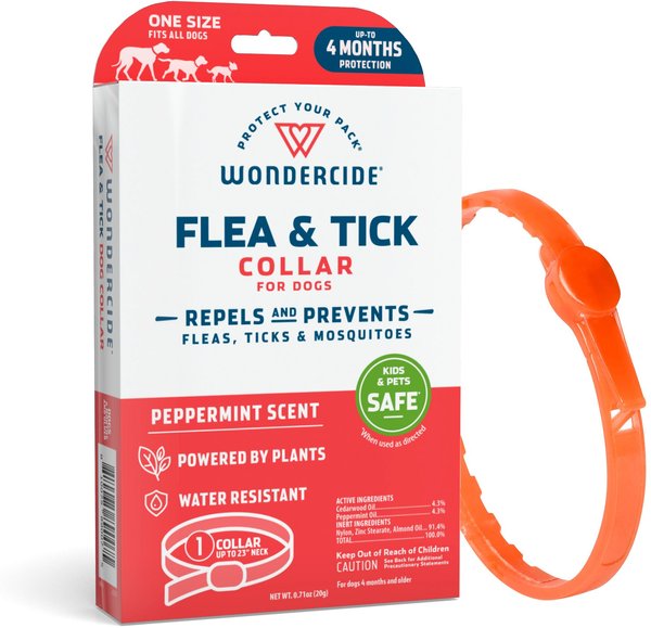 Wondercide Peppermint Flea and Tick Dog Collar