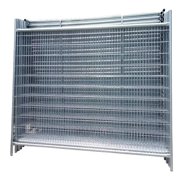 Hot dip galvanized event residential safety Australia temporary fence panel for construction building safe fence panel