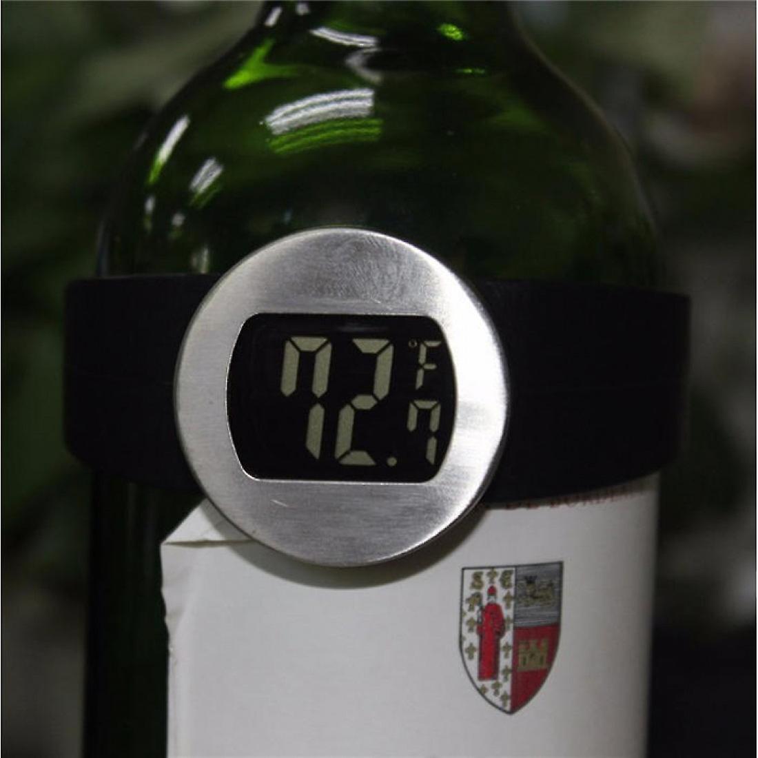 Digital Temperature Watch Heating Thermometer Home Brewing Tools For Wine Bottle