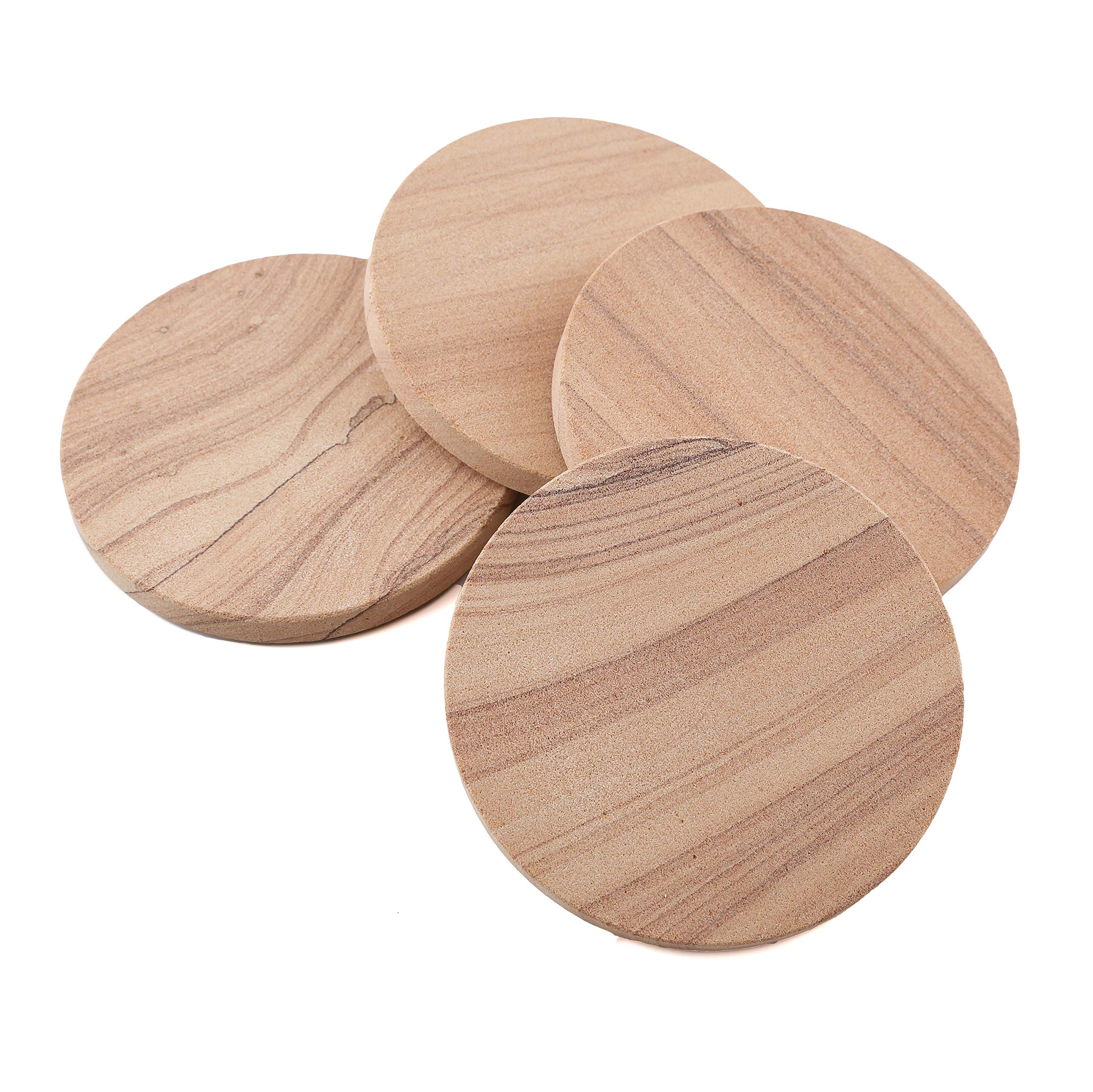 Thirstystone Drink Coasters， Cinnabar， Set of 4