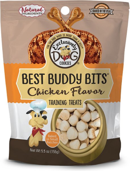 Exclusively Dog Best Buddy Bits Chicken Flavor Dog Treats