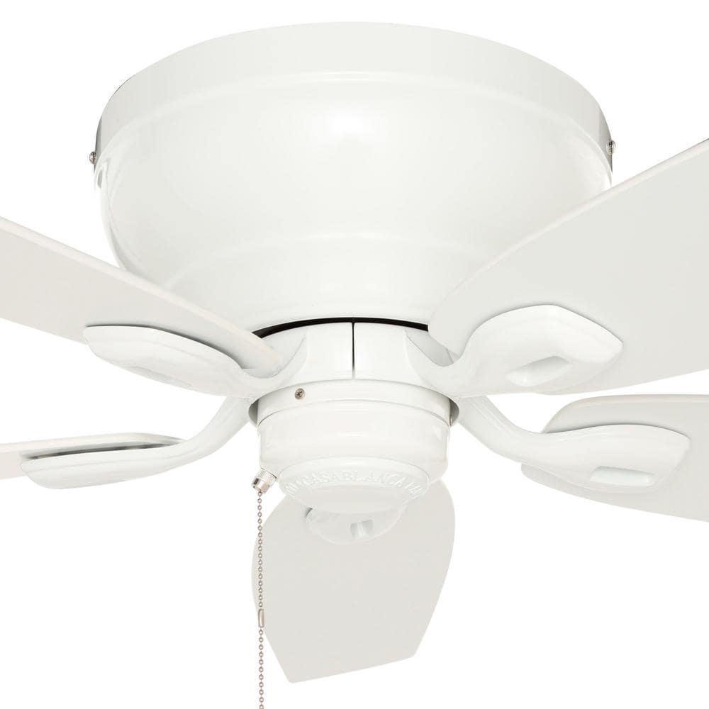 Casablanca Durant 54 in Indoor Snow White Ceiling Fan