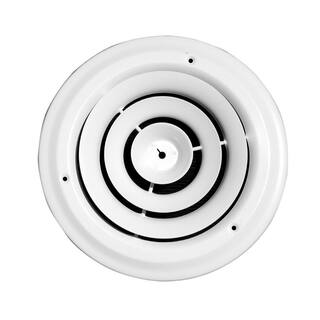 TruAire 12 in. Round Air Diffuser 800X12