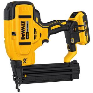 DW 20V MAX XR Lithium-Ion 15-Gauge Cordless Finish Nailer and 18-Gauge Brad Nailer (Tools Only) DCN650B680B