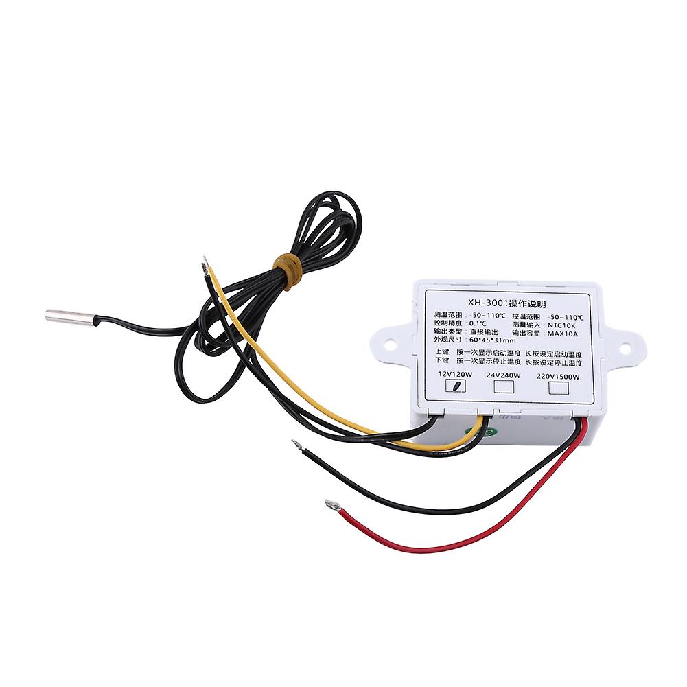 12v High Precision Digital Thermostat Control Temperature Controller Switch With Probe