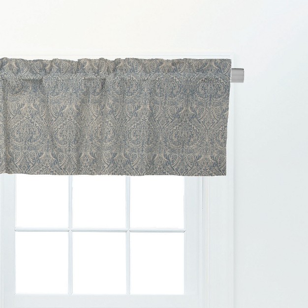 Carol amp Frank Desiree Blue Valance Set Of 2