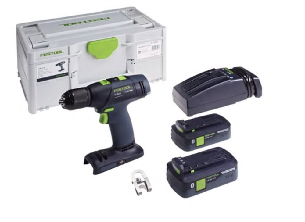 T 18 E EASY Cordless Drill 4.0Ah Kit 576754 ;