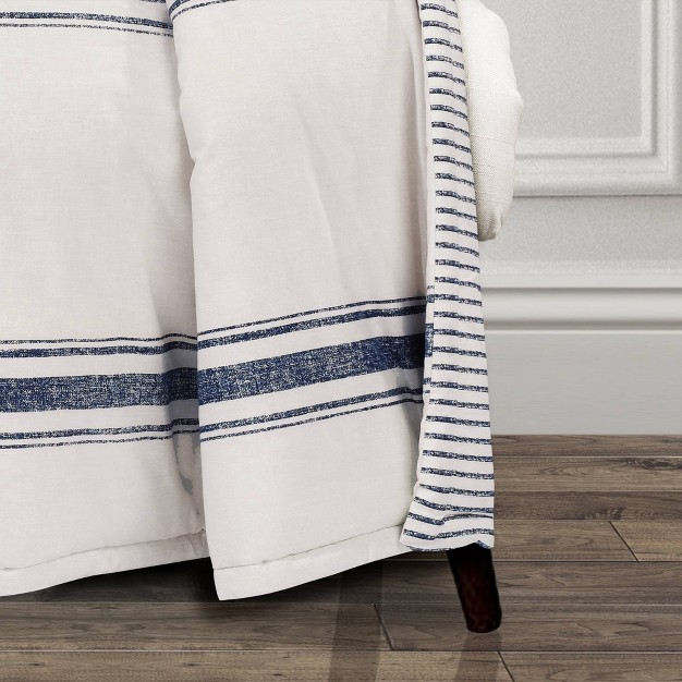 Farmhouse Striped Throw Blanket Lush D cor