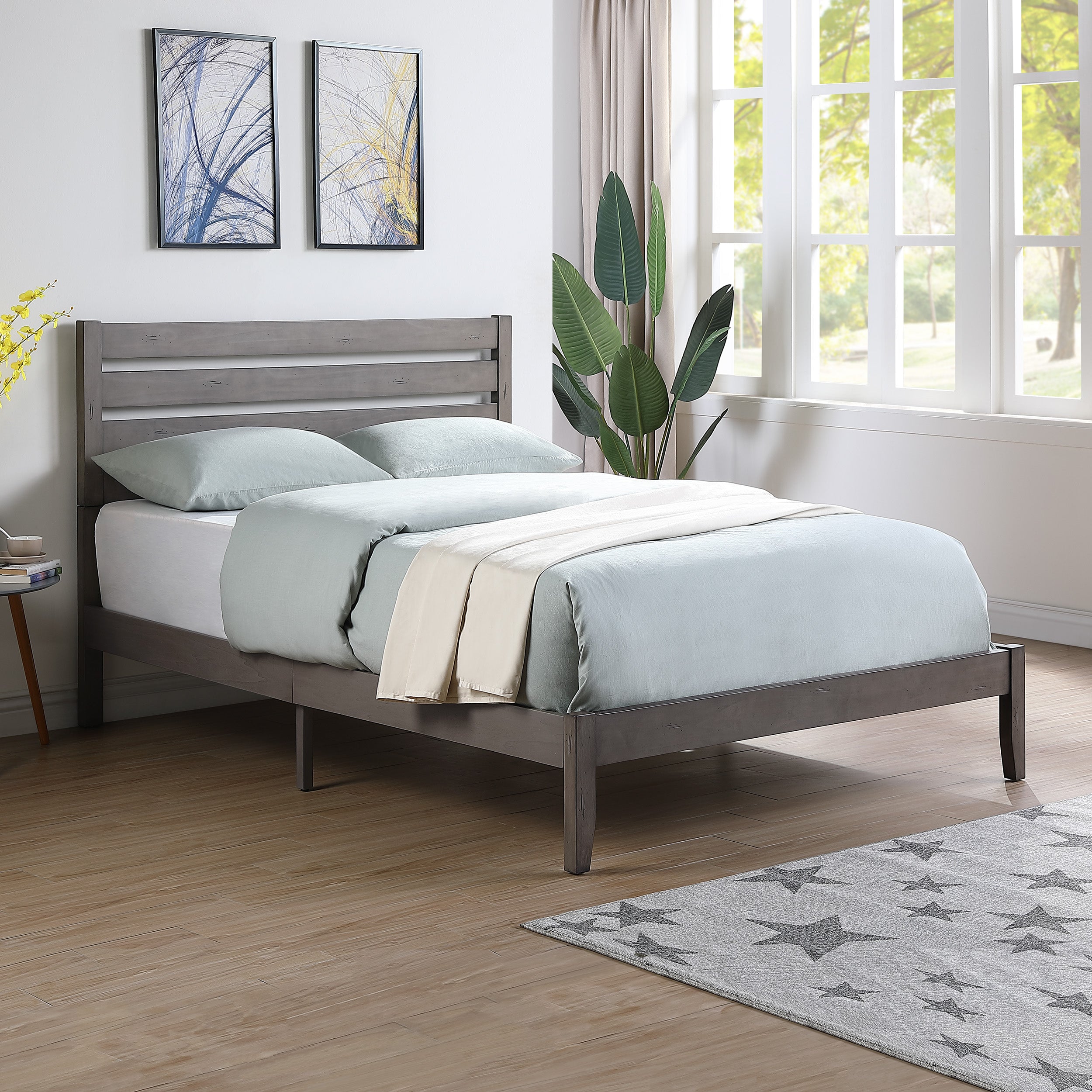 Kenley Queen Size Bed with Headboard