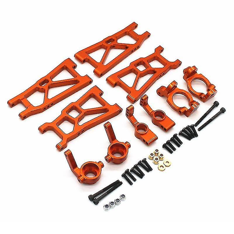 Metal Upgrade Parts Kit Suspension Arms Steering Blocks For Zd -10 Dbx10 1/10 Rc Car Accessories，or