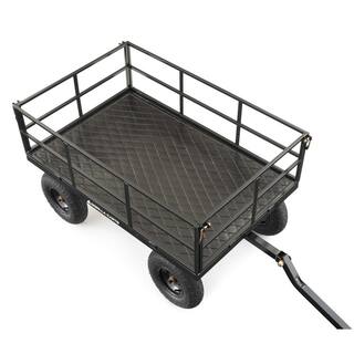 GORILLA CARTS 1200 lb. Heavy-Duty Steel Utility Cart GOR1200-COM