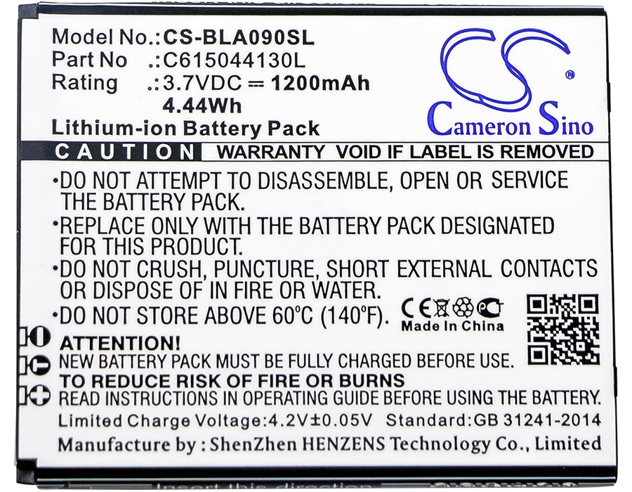 BLU A090L A090U Advance 40 M Replacement Battery BatteryClerkcom Mobile Phone