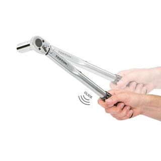 TEKTON 38 in. Drive Click Torque Wrench (10-80 ft.-lb.) 24330