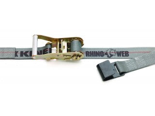 2" x 27' Rhino Max Ratchet Strap With 2" Flat Hook WLL 4000 Lbs