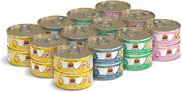 Weruva Paw Lickin' Pals Variety Pack Grain-Free Canned Cat Food