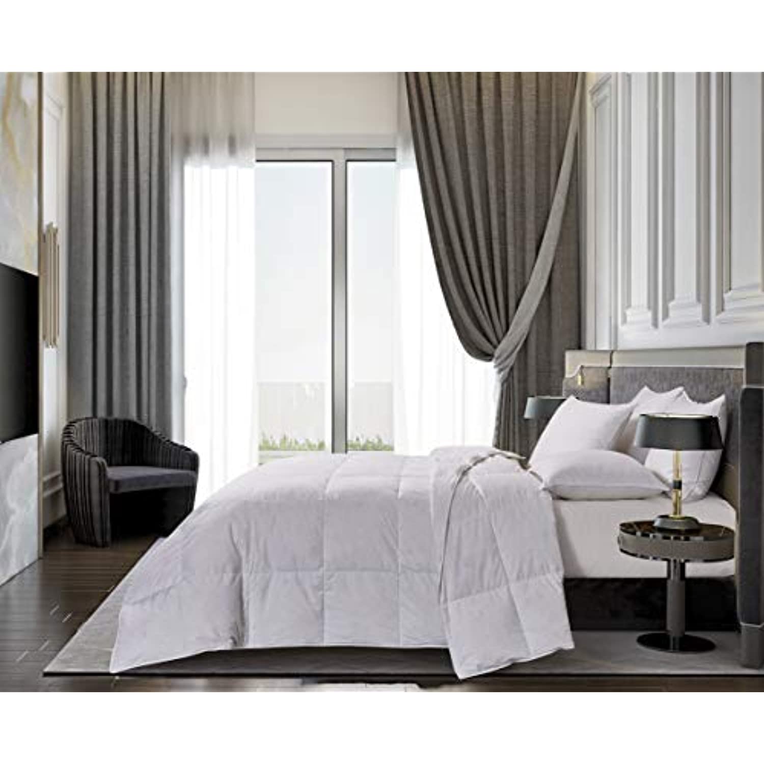 ROYAL LUXE / Hungarian White Goose Down Comforter - Twin