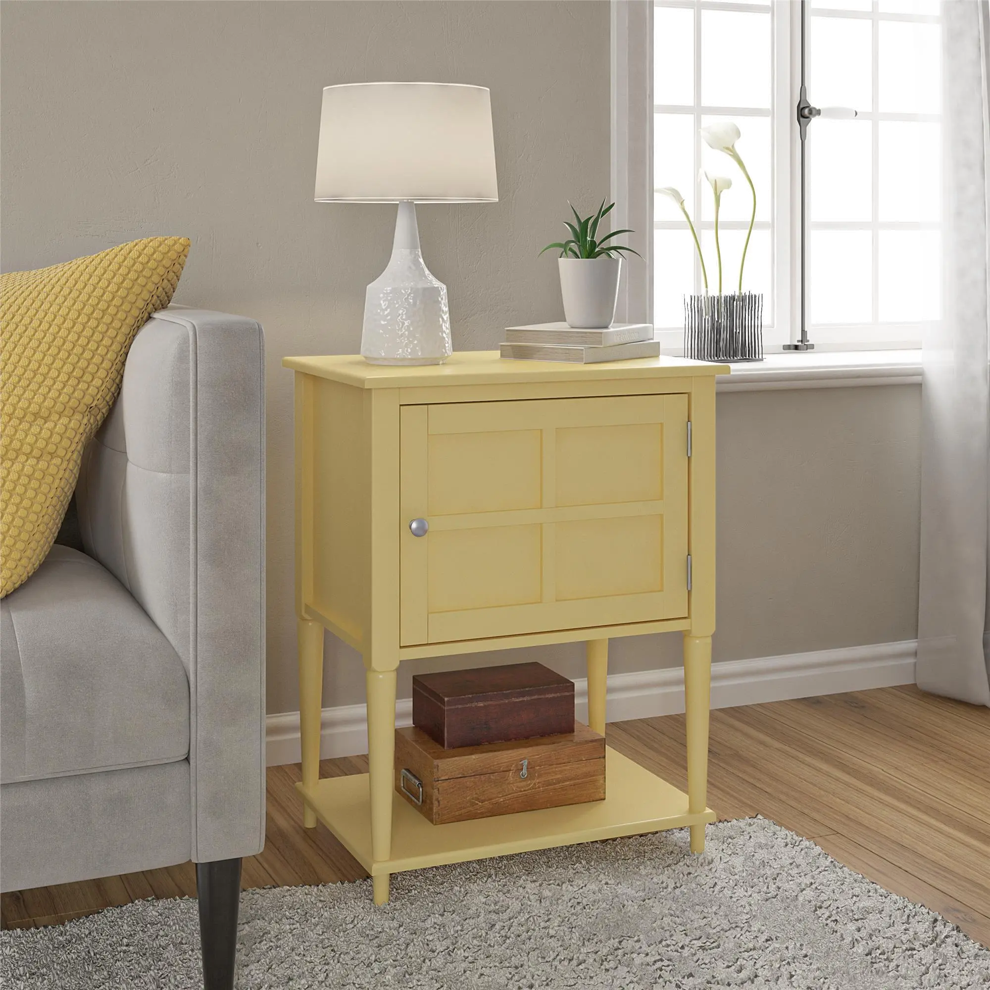 Fairmont Yellow Accent Table