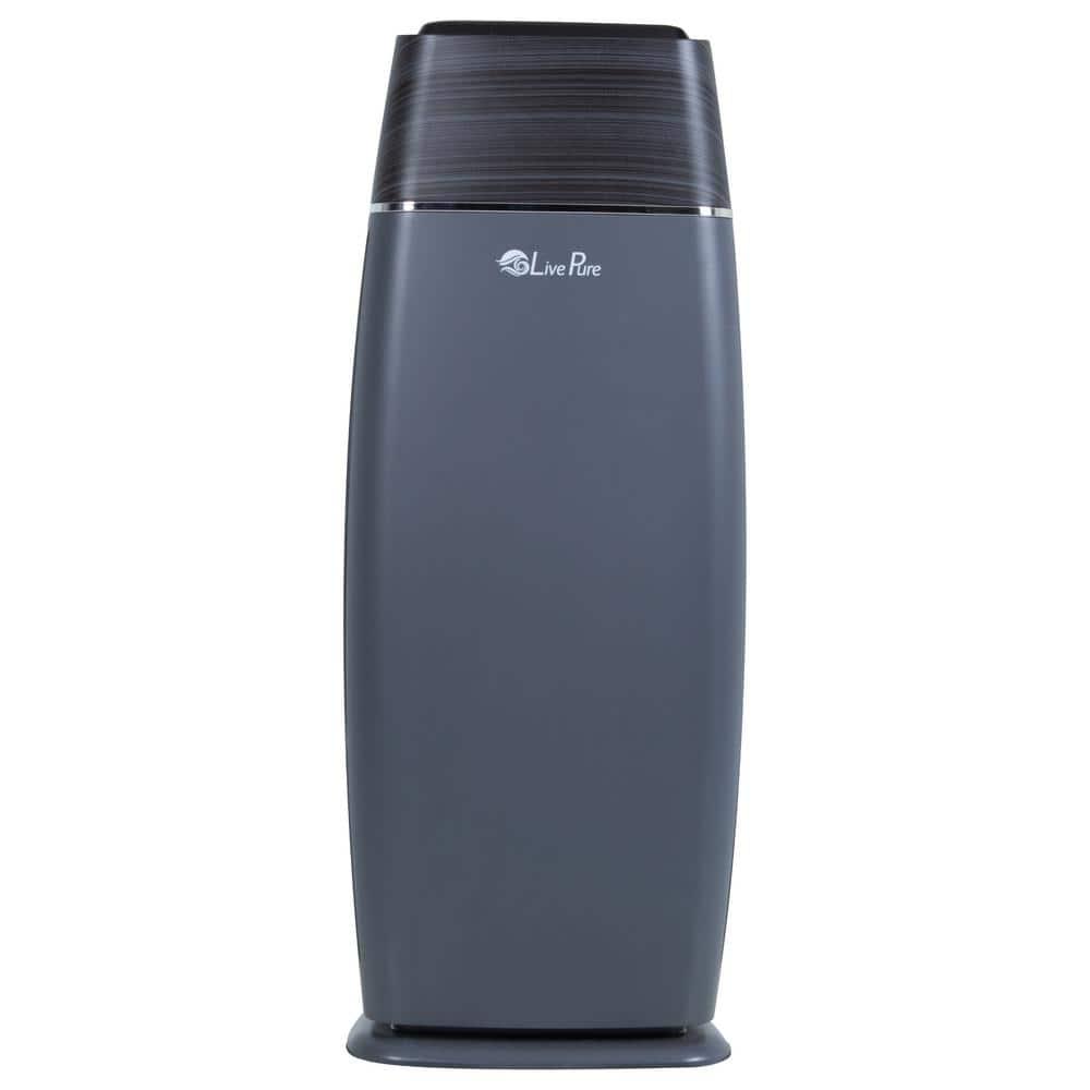 LivePure Sierra Series True HEPA Digital Tall Tower Air Purifier