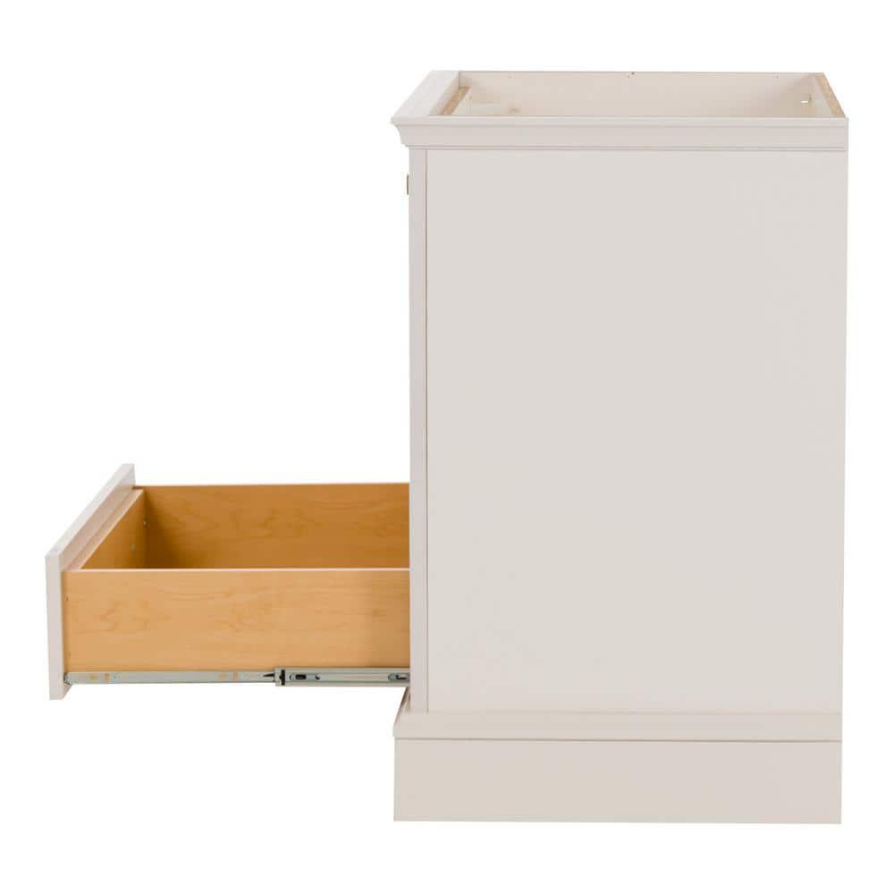 Home Decorators Collection Stratfield 30 in W x 2157 in D x 3425 in H Bath Vanity Cabinet Only in Cream